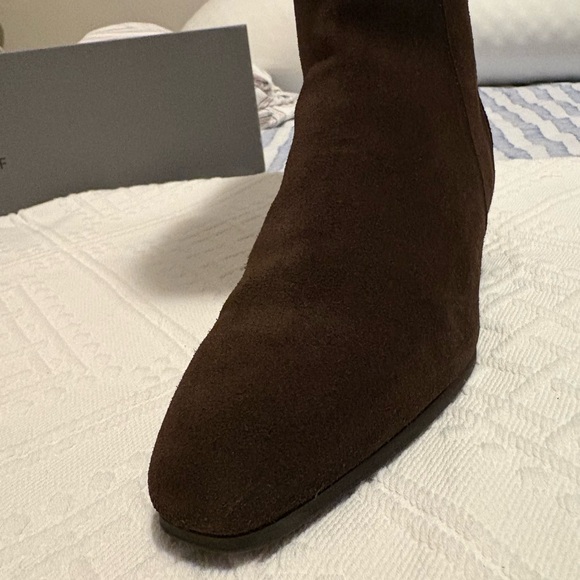 Aquatalia Flore Tall Weatherproof Boots in Espresso - Picture 15 of 16